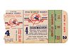 A 1950 World Series Game 4 Ticket Stub (Whitey Ford First WS Win),