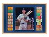 A Mickey Mantle World Series Home Run Complete Ticket Display,