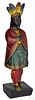 Carved counter top cigar store Indian Maiden
