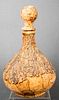 Mid-Century Cork Covered Glass Decanter