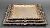 Silver Plate Nesting Footed Trays, Set of 3