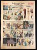 Vintage 1934 SUNDAY COMICS ONE FULL PAGE of section