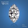4.20 ct, Color D/IF, Marquise cut Diamond 