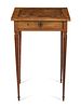 A Directoire Fruitwood Side Table