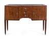 A Directoire Style Carved Mahogany Sideboard