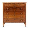 A Classical Mahogany and Maple Butler's Chest