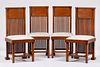 Set of 4 Contemporary Frank Lloyd Wright Chairs