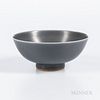 Monochrome Gray Dust-glazed Bowl