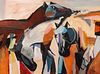 Channing Peake
(American, 1910-1989)
Horse Chatter
