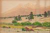 Charles Partridge Adams 
(American, 1858-1942)
Long's Peak from Estes Park, Summer Afternoon