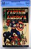 Marvel Comics Captain America #100 CBCS 3.5