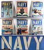 6PC Golden Age Military Navy Piracy Comic Group