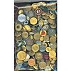 A Large Bag Lot Of Assorted Metal Uniform Buttons