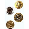 A Small Card Of Metal Ashlee Buttons