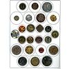A Full Card Of 19Th Century Metal Picture Buttons