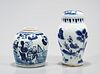 Two Chinese Blue and White Porcelains