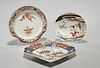 Group of Three Japanese Porcelain Dishes