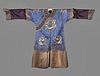 19th Century Chinese Embroidered Silk Robe