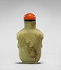 Antique Chinese Carved Jade Snuff Bottle