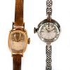 Girard-Perregaux 14k gold ladys wristwatch