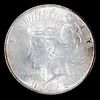 1922 $1 Peace Silver Dollar Coin, Brilliant Uncirculated