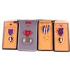 Four (4) US Military Armed Forces Service Medals
