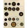 A Card Of Div 1 Assorted Religious Pictorial Buttons