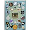 A Full Card Of Assorted Material Div 3 Animal Buttons