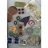 Bag Lot Of Assorted Material Buckles