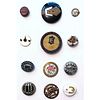 A Small Card Of Assorted Material Buckle Buttons
