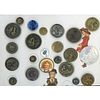 A Card Of Assorted Mostly Metal Picture Buttons
