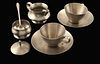  BAROODY PEWTER, CANDIA, NH, Pewter Tea Service