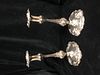 Pair of English Sheffield Plate Candle Sticks