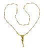 Salvador Dali 18K Gold Christ Saint John Cross Pendant on Necklace 