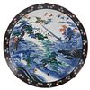 Monumental Imari Charger with Landscape