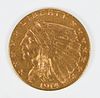 1914-D Gold Indian Quarter Eagle