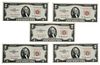 Series 1953A Red Seal Two Dollar Star Notes