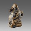 Ancient Egyptian Stone Amulet of Baboon c.664-322 BC. 