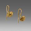 Ancient Roman Gold Earrings c.2nd cent AD. 