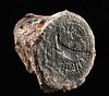 Roman Iron & Bronze Coin Die for Marc Antony Denarius
