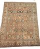 Tabriz Oriental Carpet, 19th to early 20th century, (worn side edges redone), 8' 9" x 11' 7".