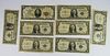 $20 1929 GOLD NOTE ALONG WITH 6 SILVER CERTIFICATE