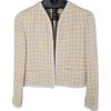 Chanel Boutique Tweed Jacket Blazer