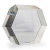 Baccarat Hexagonal Glass Paperweight
