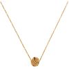 CHOKER AND PENDANT. 18K YELLOW GOLD. TIFFANY & CO., NUDO COLLECTION