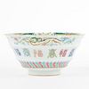 19th c. Chinese Porcelain Famille Rose Bowl