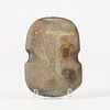 Pre-Columbian Double Notched Stone Axe Head
