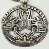 Kalevala Koru Finnish Sterling Silver Viking Pendant