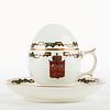 Kornilov Bros. Russian Porcelain Egg Teacup & Saucer