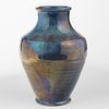Pewabic Pottery Detroit Arts & Crafts Iridescent Glaze Vase - Large